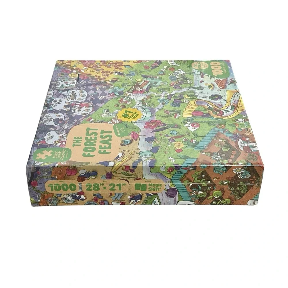 The Forest Feast 1000 Piece Jigsaw Puzzle Magic‎ Puzzle Company New Whimsical
